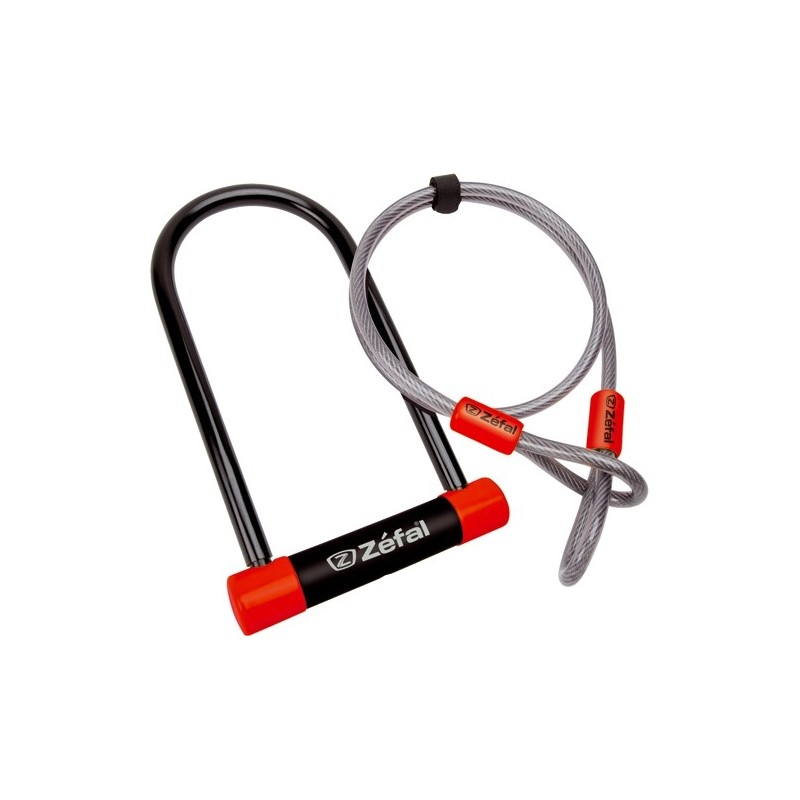 Antirrobo para bicicletas - Zéfal K-Traz U13 cable - Comprar antirrobos para bicicletas en forma de U