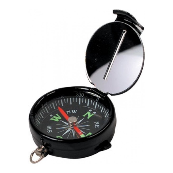 Boussole de randonnée Deluxe Pocket Compass - Highlander - Achat boussoles pas cher