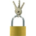 Vorhängeschloss Schlüssel Brass Padlock 40mm - Highlander - Kauf von Vorhängeschlössern mit Schlüssel