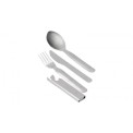 Couverts inox Travel Cutlery Deluxe - Easy Camp - Achat de couverts de camping