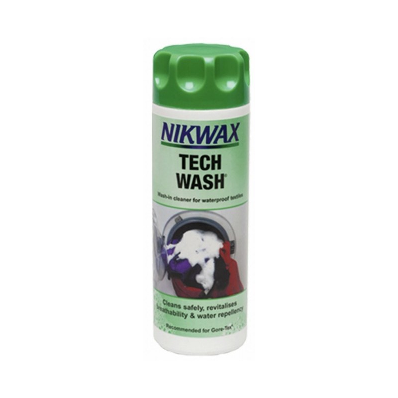 Tech Wash detergente textil tecnico - Nikwax - Comprar detergentes para ropa tecnica.