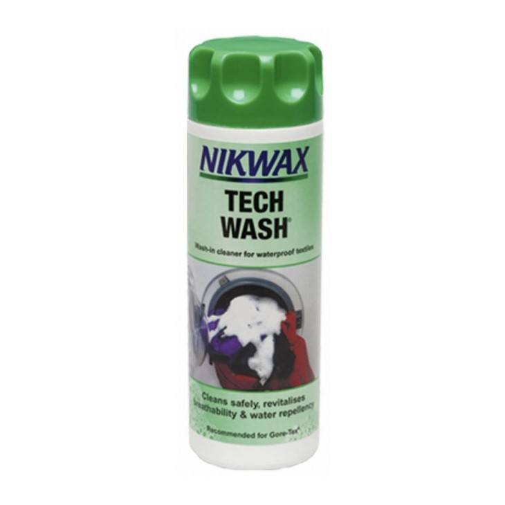 Detergente per tessuti tecnici Tech Wash - Nikwax - Acquista detergenti per abbigliamento tecnico.