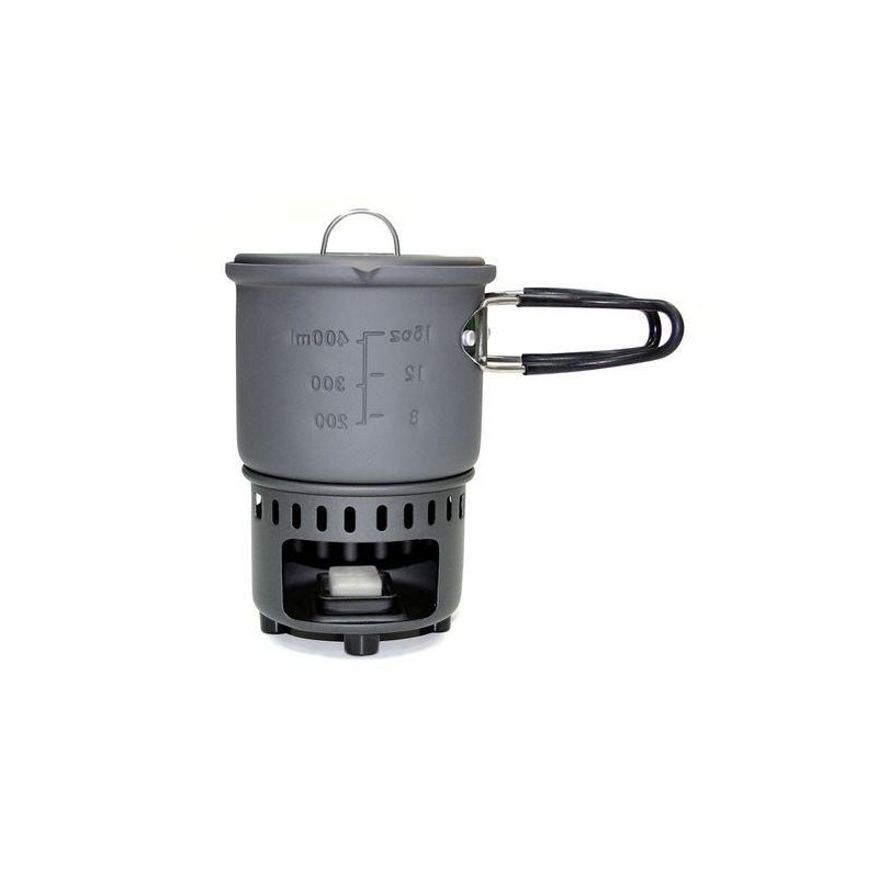 Set de cocina de 585 ml con hornillo de combustible sólido de Esbit