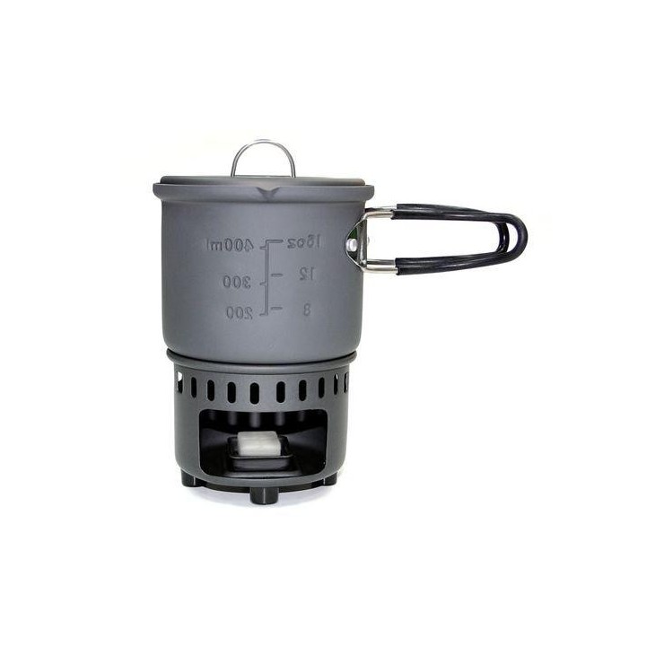 Set de cuisson 585 ml avec réchaud à carburant solide de Esbit