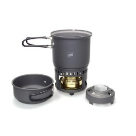 Set de cocina Esbit 985 ml + hornillo de alcohol