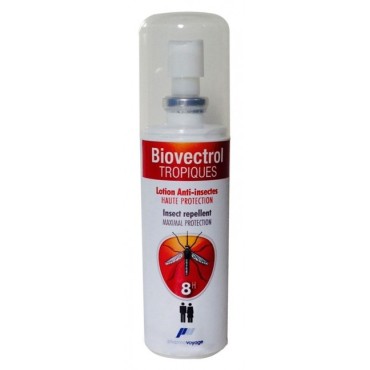 Spray anti moustiques tropical Biovectrol Tropiques de Pharma Voyage
