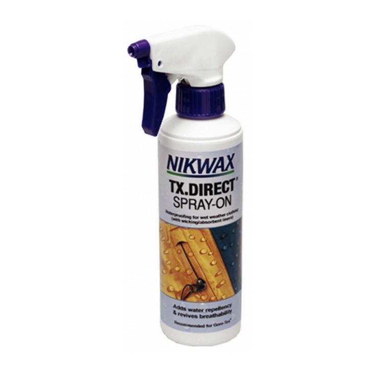 TX.Direct Spray-On spray impermeabilizzante tecnico per tessuti - Nikwax - Acquista prodotti impermeabilizzanti