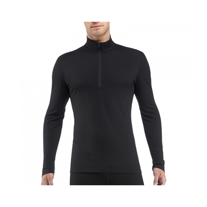 Camiseta lana Icebreaker Merino Oasis LS 1/2 Zip - camisetas técnicas