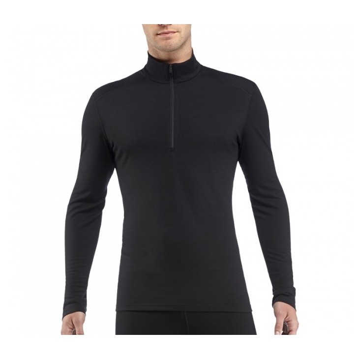 Camiseta lana Icebreaker Merino Oasis LS 1/2 Zip - camisetas técnicas