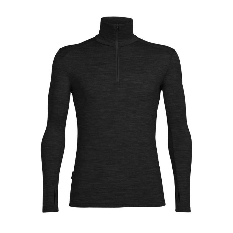 Icebreaker Tech manica lunga 1/2 zip - vendita T-shirt Merino