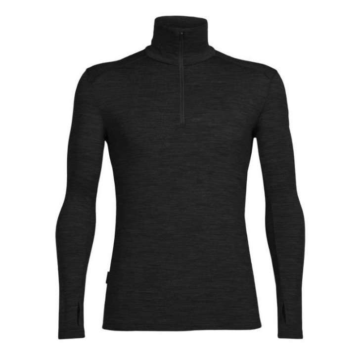 Icebreaker Tech manica lunga 1/2 zip - vendita T-shirt Merino