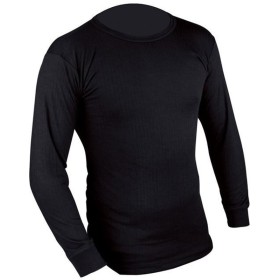 Top de manga larga Tecnique Chaud Negro