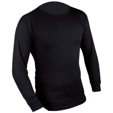 T-shirt Tecnique Chaud Long Sleeve top Black