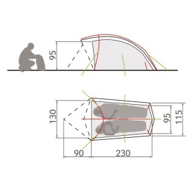 Tenda Vaude Taurus 2P 