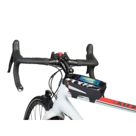 Sacoche de cadre vélo Vaude Carbo Guide Bag - Avec poche transparente pour smartphone.