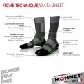 Chaussettes de randonnée Trek Perf Monnet - Achat chaussettes de rando