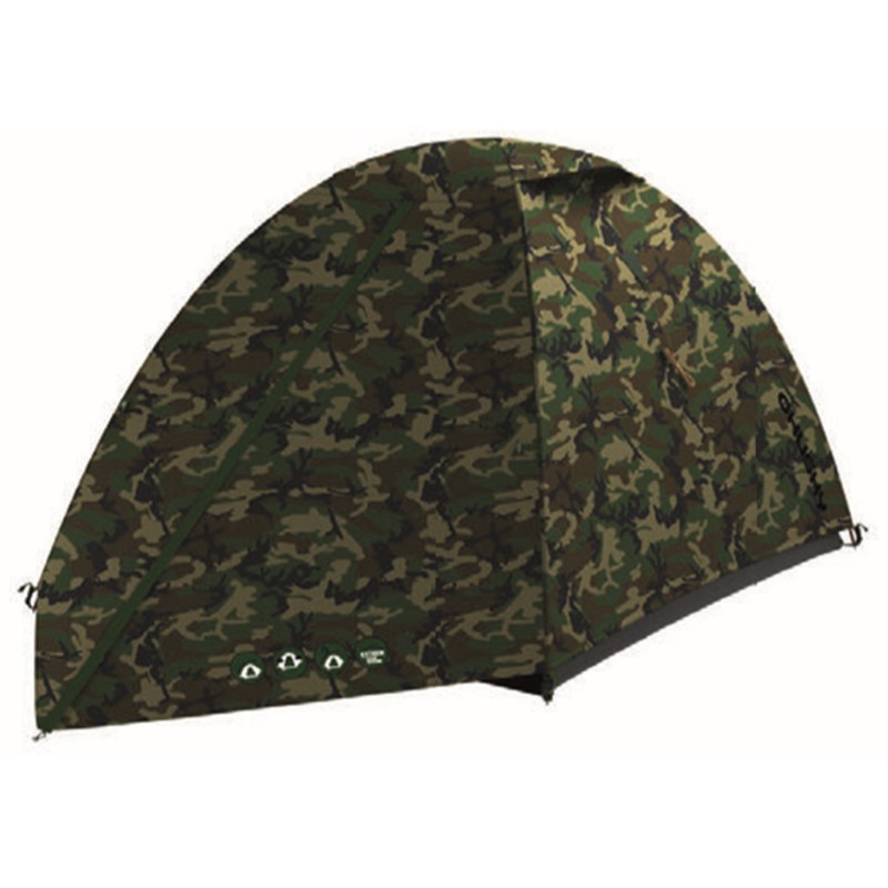 Tenda da trekking Husky Bizam 2 Army camouflage- Tenda da trekking leggera per 2 persone. stampa militare