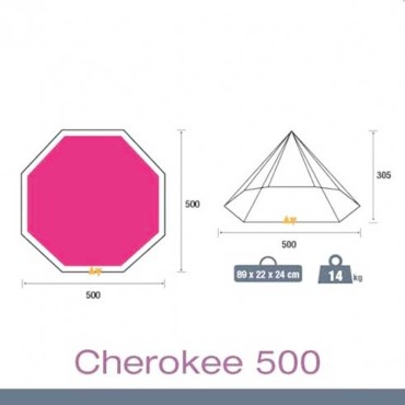 TENTE TIPI CHEROKEE 500