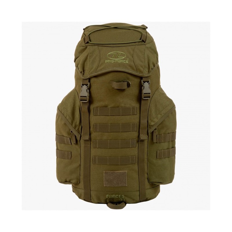 Taktischer Rucksack Highlander Forces 33 - Idealer Rucksack für Bushcraft-Aktivitäten, Militär, Kommando, Überlebenskünstler