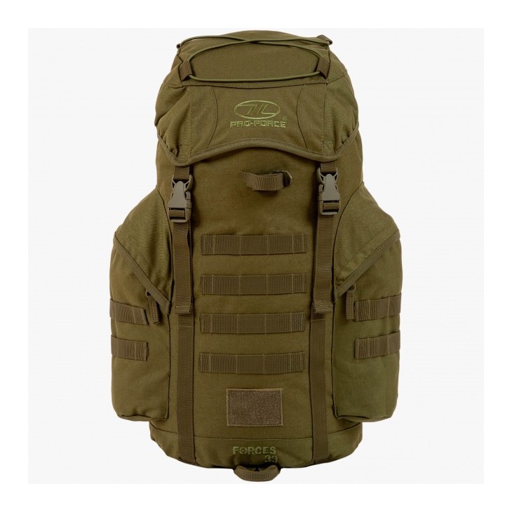 Taktischer Rucksack Highlander Forces 33 - Idealer Rucksack für Bushcraft-Aktivitäten, Militär, Kommando, Überlebenskünstler