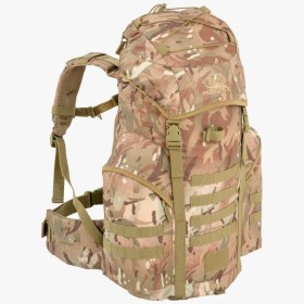 Tactical Camouflage Backpack Highlander Forces 44 - Idealer Rucksack für Bushcraft, Militär, Kommando, Überlebenskünstler