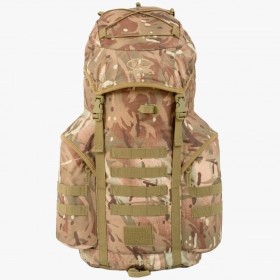 Mochila Highlander Forces 44 de camuflaje táctico - Mochila ideal para actividades de bushcraft, militares, de comando y de supe