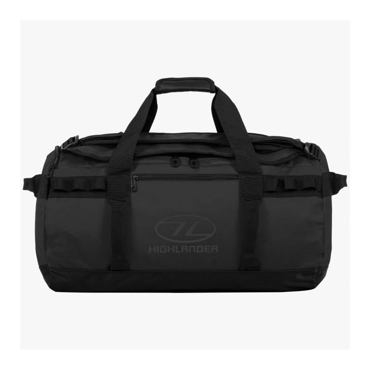Duffle bag Highlander Storm Kit bag 45 litres black Duffel bag robuste