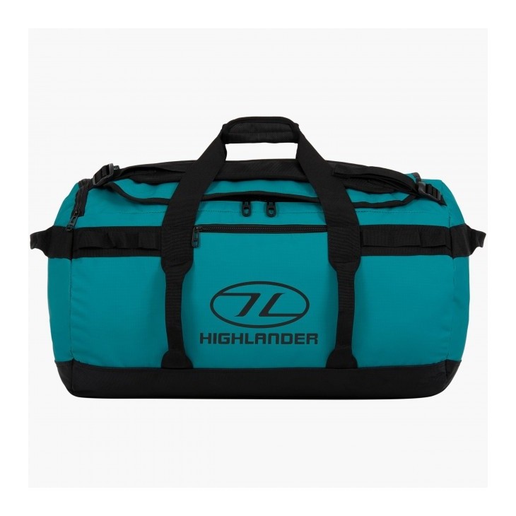 Bolsa de viaje Highlander Storm Kit bag 65 litros aqua- Rugged Duffel bag