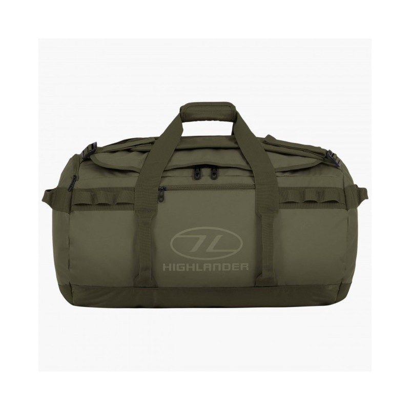 Bolsa Duffle Highlander Storm Kit bolsa 65 litros oliva Rugged Duffel bolsa