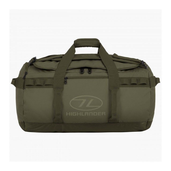 Bolsa Duffle Highlander Storm Kit bolsa 65 litros oliva Rugged Duffel bolsa