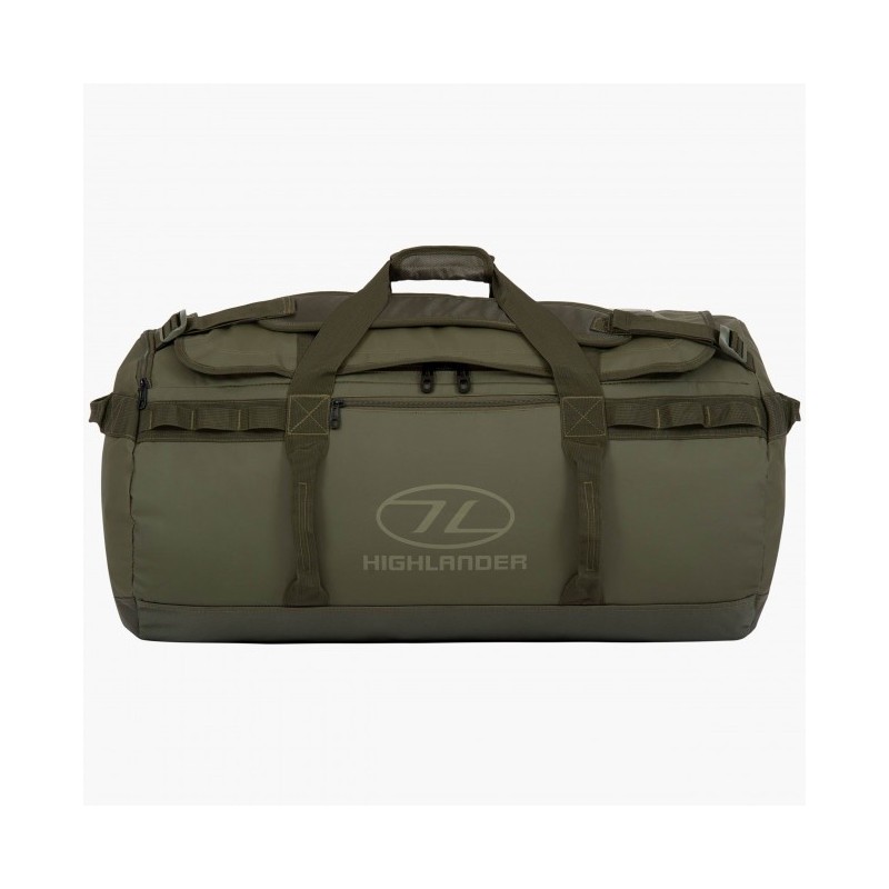 Bolsa Duffle Highlander Storm Kit bolsa 90 litros oliva Rugged Duffel bolsa