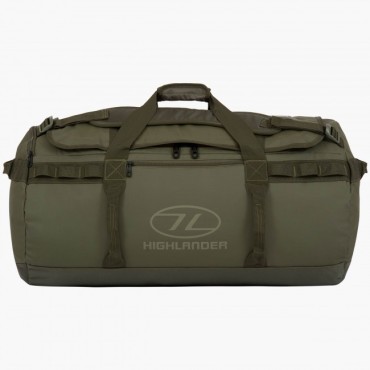 Duffle bag Highlander Storm Kit bag 90 litres olive Duffel bag robuste