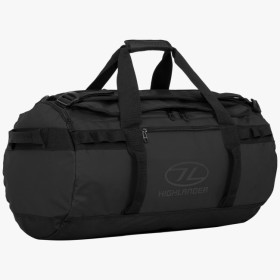 Duffle bag Highlander Storm Kit bag 45 litres black Duffel bag robuste