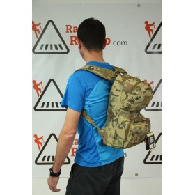 Mochila táctica Highlander Scout 12 litros camuflaje - Mochila militar