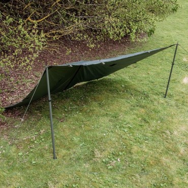 Tarp Highlander Basha olive - Abri tarp pour les amoureux de la nature