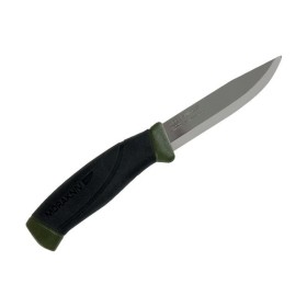 Cuchillo Morakniv Companion de acero inoxidable color caqui.