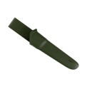 Cuchillo Morakniv Companion de acero inoxidable color caqui.