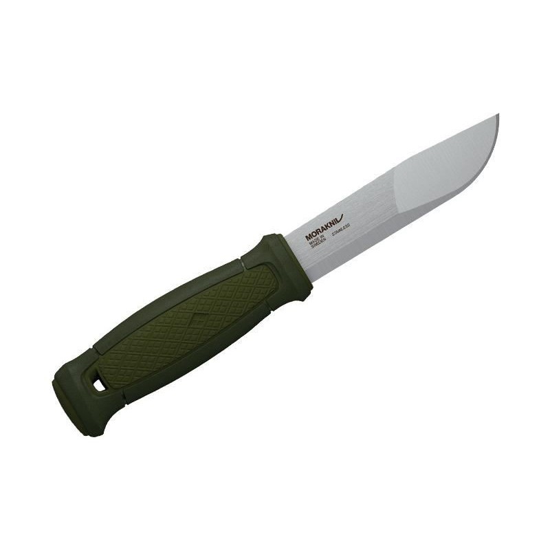 Coltello da boscaglia Morakniv Kansbol verde acciaio inox sandvik 12c27