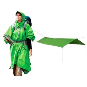 Sea to Summit Poncho Tarp Nylon 70D Rain Cape - Poncho Tarp 2 in 1