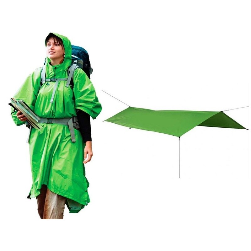 Sea to Summit Poncho Tarp Nylon 70D Rain Cape - Poncho Tarp 2 en 1