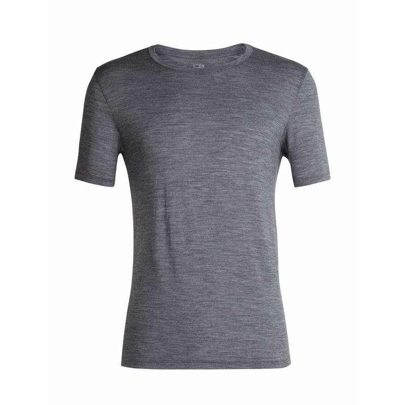 T-shirt Homme Icebreaker Merino 150 Tech Lite SS Tee gris