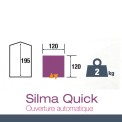 Silma Quick Trigano Camping Shelter - Campingkabine zum Ausklappen