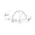 Tenda da escursione leggera Robens Boulder 3 - Tenda da escursione leggera e compatta a 3 posti