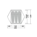 Tente de randonnée légère Robens Boulder 3 - Tente de randonnée 3 places légère et compacte