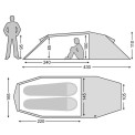 Tenda da cicloturismo Nordisk Oppland 2 SI - Ideale per il cicloturismo.