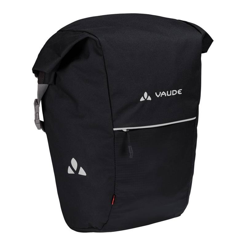 Hintere Fahrradtasche Vaude Road Master Roll-it durch Aufrollen