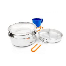 GSI Glacier kit de cocina inoxidable para 1 persona