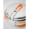 Set de popotes GSI Glacier stainless 1 personne mess kit