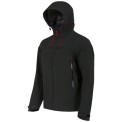 Chaqueta Highlander Munro, negra, chaqueta de montaña para hombre - Impermeable