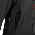 Chaqueta Highlander Munro, negra, chaqueta de montaña para hombre - Impermeable